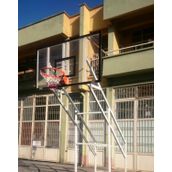 Adelinspor Gold Sabit 4 Direk 105x180 10 mm Cam Basketbol Potası