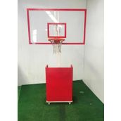 Adelinspor Premium Seyyar 105x180 12 mm Cam Basketbol Potası