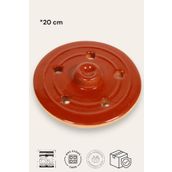 AdenArt Toprak Sırlı Sarma-Dolma Taşı Kiremit 20CM