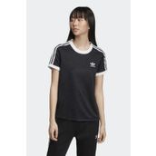Adidas 3-Stripes ED7476 Siyah Kadın Tişört
