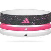 Adidas 3'Lü Pembe Siyah Beyaz Saç Bandı Adac-16160