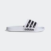 Adidas GZ5921 Siyah Beyaz Erkek Terlik