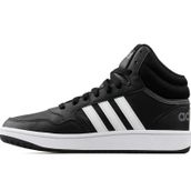 Adidas Hoops Mid 3.0 K Cblack Ftwwht Gresix Unisex Çocuk Ayakkabı
