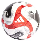 adidas HT2428 Erkek Futbol Topu , Beyaz/Siyah/Demir Met/Güç Kırmızı, 5