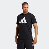 Adidas IB8273 Siyah Beyaz Erkek T-Shirt