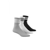 Adidas IC1323 3S C SPW CRW 3P Gri Günlük Stil Unisex Çorap