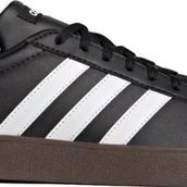 Adidas ID3712 VL Court Base Siyah Erkek Günlük Spor Ayakkabı