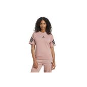 Adidas JE0244 3-Stripes Pembe Günlük Stil Kadın T-Shirt
