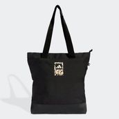 Adidas JH3415 Tote With Golden Print Kadın Siyah Omuz Çantası