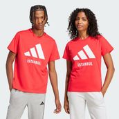 Adidas JM9232 Lifestyle Training İstanbul Unisex T-Shirt