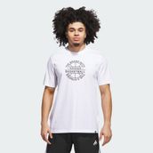 Adidas JV8429 Basketball Emblem Graphic Erkek T-Shirt