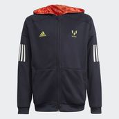 Adidas Messi Football-Inspired Full-Zip Siyah Erkek Çocuk Sweatshirt