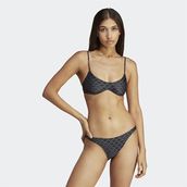 adidas Originals Monogram Kadın Bikini Üstü - XS - Siyah