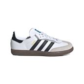 Adidas Samba OG JQ6391-001 Comfort Closure Elastic Lace C Beyaz Unisex Çocuk Spor Ayakkabı
