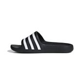 adidas Unisex Çocuk Adilette Aqua K Sandalet, Cblack/Ftwwht/Cblack, 33