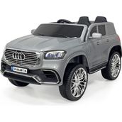 Admire Audi Kumandalı Akülü Araba 12 Volt - Gri