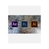 Adobe Photoshop + After Effects + Illustrator Ömür Boyu