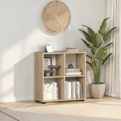 Adore Mobilya Cubic 70x72x30 cm Florida Meşe Kitaplık