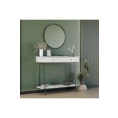 Adore Mobilya Elite 100x89x41 cm Vizon Siyah 2 Çekmeceli Dresuar