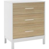 Adore Mobilya London 3 Cekmeceli Sifonyer-Mese-Beyaz 73X88x45 Cm (Gxyxd)