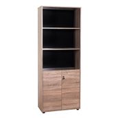 Adore Mobilya Newyork 5 Katlı 2 Kapaklı Kitaplık