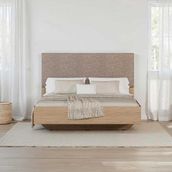 Adore Mobilya Oryana Florida Meşe 171x120x206 cm Çift Kişilik Karyola