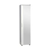 Adore Mobilya Porto 10 Raflı Tek Kapaklı Aynalı Ayakkabılık-mat Beyaz 45x187x36 Cm (gxyxd)