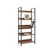 Adore Mobilya Profile 5 Raflı Kitaplık Koyu Ceviz(oslo Ceviz) 73x172x35 Cm (gxyxd)