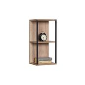 Adore Mobilya Profile Açık Ceviz 30x63x25 cm Duvar Rafı
