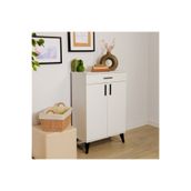 Adore Mobilya Retro Beyaz 69x103x34 cm Çok Amaçlı Dolap