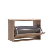 Adore Mobilya Step Oturaklı Ayakkabılık-açık Ceviz(tori) 60x42x30 Cm (gxyxd)