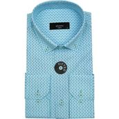Advante BGL-ST00161 Lacivert Slim Fit Puantiyeli Erkek Gömlek