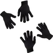 AEE® 2 Çift Kışlık Eldiven – Unisex Örme Siyah Eldiven | Erkek Kadın Eldiven | Sıcak Tutan Yumuşak Kumaş, Günlük ve Outdoor Kullanım İçin