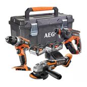 AEG JP18L3-402TB Akülü Kombo 3'Lü Set Profesyonel