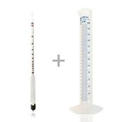 Aek-Tech Aek-tech 0-100 Alkolmetre Hidrometre Ve Mezür Seti