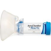 Aerochamber - Plus Flow-Vu Anti - Static Valved Holding Chamber (Mavi Yetişkin Büyük Maske) - Çok Renkli