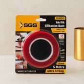 Aesco Akrilik Silikonize Çift Taraflı Bant (Vhb) 15MM x 5yd