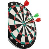 Aesco Kaliteli Ahşap 15 Inç Dart Tahtası Kolay Montajlı 4 Ok - Lisinya