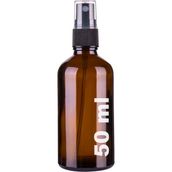 Afracam Amber Kapaklı Siyah Cam Şişe 50 ml Sprey Fısfıs Dezenfektan Kolonya