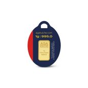 AgaKulche 1 Gram Altın 995 24 Ayar Külçe Altın