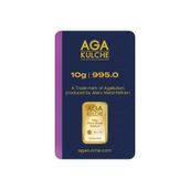 AgaKulche 10 gr 995 24 Ayar Paketli Külçe Altın