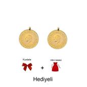 AgaKulche Eski Kulplu 2 Adet Ziynet Çeyrek Altın