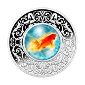 Agakulche Japon Balığı Gümüş Sikke Coin
