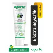 Agarta 100 ml Doğal Hindistan Cevizi Özlü AKtif Karbonlu Florürsüz Diş Macunu