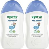 Agarta 2×400 ml Doğal Erkek Bebek Özel Bakım Şampuanı