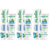 Agarta 3x100 ml Doğal Yoğun Naneli Florürsüz Ferah Nefes Diş Macunu