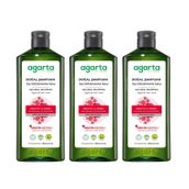 Agarta 3x400 ml Saç Dökülmesine Karşı Doğal Çözüm Şampuan