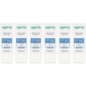 Agarta Collagen Destekli SPF+50 6x50 ml Yaşlanma Karşıtı Yüz Güneş Kremi