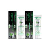 Agarta Doğal Aktif Karbonlu 2x100 ml Diş Macunu