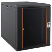AGER AG-AN012U6060S1 Siyah 12U 600x600 mm Duvar Tipi Kabinet